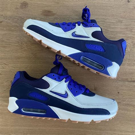 nike air max 90 marineblau weiß|Nike Air Max 90 blue.